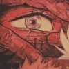 TIE LER Anime Jujutsu Kaisen Retro Kraft Paper Poster Bar Living Room Stickers Decorative Painting Wall 4 - Anime Posters Mall