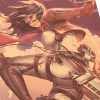 TIE LER Attack On Titan Japanese Cartoon Comic Kraft Paper Wall Stickers Bar Poster Decorative Painting 2 - Anime Posters Mall