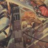 TIE LER Attack On Titan Retro Posters Japanese Anime Kraft Paper Room Bar Home Art Painting 5 - Anime Posters Mall