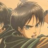 TIE LER Attack on Titan B Style Japanese Cartoon Comic Kraft Paper Poster Wall Stickers Home 5 - Anime Posters Mall