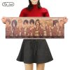 TIE LER Attack on Titan Character Collection Poster Classic Cartoon Anime Kraft Paper Wall Sticker Room - Anime Posters Mall