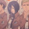 TIE LER Attack on Titan Character Collection Poster Classic Cartoon Anime Kraft Paper Wall Sticker Room 4 - Anime Posters Mall