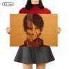 TIE LER Attack on Titan Classic Japanese Cartoon Comic Kraft Paper Wall Stickers Bar Poster Retro - Anime Posters Mall