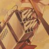 TIE LER Attack on Titan Posters Japanese Anime Kraft Paper Prints Livingroom Bedroom Bar Home Decorative 3 - Anime Posters Mall