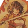 TIE LER Attack on Titan Posters Japanese Anime Kraft Paper Prints Livingroom Bedroom Bar Home Decorative 4 - Anime Posters Mall