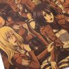 TIE LER Attack on Titan Posters Japanese Anime Kraft Paper Prints Livingroom Bedroom Decoration Bar Cafe 1 - Anime Posters Mall