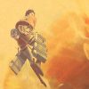 TIE LER Attack on Titan Posters Japanese Anime Kraft Paper Room Bar Home Art Decorative Painting 4 - Anime Posters Mall