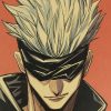 TIE LER Character Poster Classic Cartoon Anime Jujutsu Kaisen Poster Bar Home Decor Retro Kraft Paper 2 - Anime Posters Mall