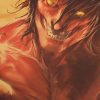 TIE LER Classic Japanese Anime Attack on Titan Poster Bar Home Decor Retro Kraft Paper Painting 3 - Anime Posters Mall
