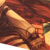 TIE LER Classic Japanese Anime Kraft Paper Retro Posters Room Bar Home Art Decorative Painting Attack 4 - Anime Posters Mall