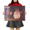 TIE LER Hayao Miyazaki Anime Movie Poster Cartoon Does Retro Nostalgia Kraft Paper Poster Cafe Bar 8 - Anime Posters Mall