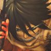 TIE LER Home Room Art Print Wall Stickers Vintage Japanese Posters Anime Attack on Titan Retro 3 - Anime Posters Mall