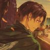 TIE LER Japan Anime Attack on Titan Poster Retro Style Home Decoration Poster Kraft Paper Wall 2 - Anime Posters Mall
