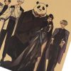 TIE LER Jujutsu Kaisen Kraft Paper Posters Wall Art Decor Picture Coffee Room Home Nostalgic Retro 4 - Anime Posters Mall