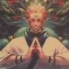 TIE LER Jujutsu Kaisen Kraft Paper Series Bar Cafe Decorative Painting Kraft Paper Wall Sticker Interior 2 - Anime Posters Mall
