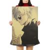 TIE LER Jujutsu Kaisen Series Anime Poster Kraft Paper Vintage Posters Cafe Bar Home Room Art 6 - Anime Posters Mall