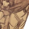 TIE LER Poster Japanese Cartoon Comic Kraft Paper Poster Attack On Titan Bar Living Room Wall 4 - Anime Posters Mall