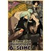 That Time I Got Reincarnated as a Slime Anime Poster Vintage Prints on Kraft Paper Home 13 - Anime Posters Mall