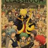 Vintage Anime Assassination Classroom Posters Kraft Paper Print Poster Wall Art Decor Modern Home Room Bar - Anime Posters Mall