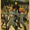 Vintage Anime Assassination Classroom Posters Kraft Paper Print Poster Wall Art Decor Modern Home Room Bar 11 - Anime Posters Mall