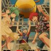 Vintage Anime Assassination Classroom Posters Kraft Paper Print Poster Wall Art Decor Modern Home Room Bar 20 - Anime Posters Mall