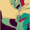 Vintage Japanese Anime One Punch Man Poster Retro Kraft Paper Posters Wall Sticker Home Decor Living 20 - Anime Posters Mall