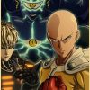 Vintage Japanese Anime One Punch Man Poster Retro Kraft Paper Posters Wall Sticker Home Decor Living 29 - Anime Posters Mall