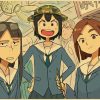 Vintage Keep Your Hands Off Eizouken Posters HD Print Kraft Paper Anime Poster Wall Sticker Room 34 - Anime Posters Mall