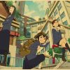 Vintage Keep Your Hands Off Eizouken Posters HD Print Kraft Paper Anime Poster Wall Sticker Room 4 - Anime Posters Mall