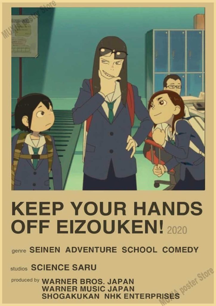 Vintage Keep Your Hands Off Eizouken New Idea Posters | Anime Posters Mall