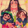 Vintage Keep Your Hands Off Eizouken Posters HD Print Kraft Paper Anime Poster Wall Sticker Room 6 - Anime Posters Mall