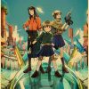 Vintage Keep Your Hands Off Eizouken Posters HD Print Kraft Paper Anime Poster Wall Sticker Room 8 - Anime Posters Mall
