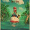 Vintage Posters Ponyo On The Cliff Hayao Miyazaki Poster Home Decor Wall Sticker Retro Decorative Painting 5 - Anime Posters Mall