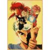 YuYu Hakusho Poster Decor For Home Posters Anime Room Wall Pictur Kraft Paper Retro And Prints 2 - Anime Posters Mall