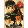 YuYu Hakusho Poster Decor For Home Posters Anime Room Wall Pictur Kraft Paper Retro And Prints 21 - Anime Posters Mall