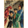 YuYu Hakusho Poster Decor For Home Posters Anime Room Wall Pictur Kraft Paper Retro And Prints 3 - Anime Posters Mall