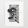 attack on titan levi ackerman fanart posters - Anime Posters Mall