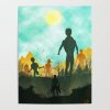 attack on titan silhouette2421589 posters - Anime Posters Mall
