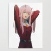darling in the franxx zero two darlifra hiro strelizia delphinium goro japan manga japa2425500 posters - Anime Posters Mall