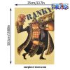 funny one piece franky kraft paper poster 560 - Anime Posters Mall