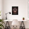gundam head sacred geometry posters 1 - Anime Posters Mall