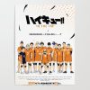 haikyuu karasuno orange uniforn posters - Anime Posters Mall