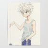 killua zoldyck hunter x hunter posters - Anime Posters Mall