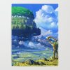 laputa castle in the sky fan art posters - Anime Posters Mall