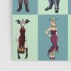 my hero academia 20 heroes art print posters 2 - Anime Posters Mall