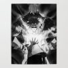 my hero academia all might black white3798300 posters - Anime Posters Mall