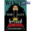 one piece brook burukku nostalgic retro kraft paper poster 221 - Anime Posters Mall