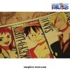 one piece character profile kraft paper poster 103 - Anime Posters Mall