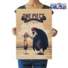 one piece luffy and ace kraft paper poster 639 - Anime Posters Mall