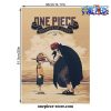 one piece luffy and ace kraft paper poster 667 - Anime Posters Mall